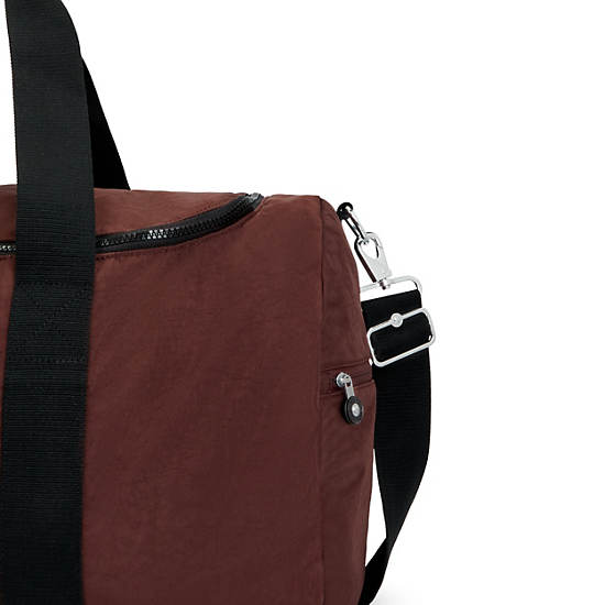 Claret Kipling Argus Medium Duffle Bags | 409312QBO