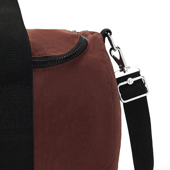 Claret Kipling Argus Small Duffle Bags | 264057ZJP