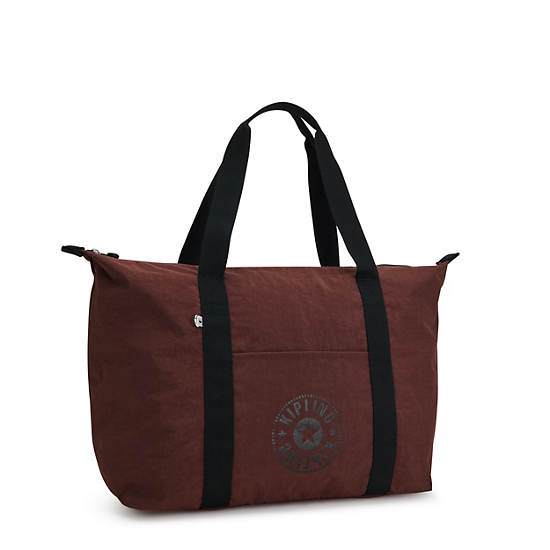 Claret Kipling Art Medium Lite Tote Bags | 740239UAK