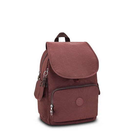 Claret Kipling City Pack Backpacks | 628517KVH