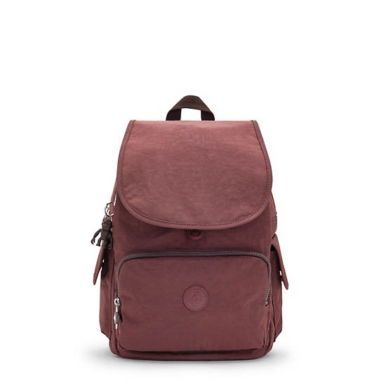 Claret Kipling City Pack Backpacks | 628517KVH