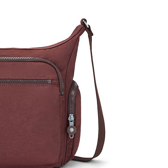 Claret Kipling Gabbie Crossbody Bags | 697814DML