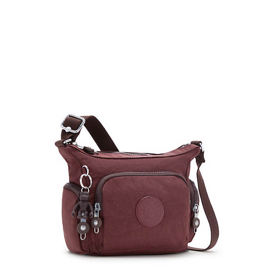 Claret Kipling Gabbie Mini Crossbody Bags | 150349LCU