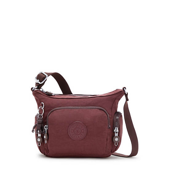 Claret Kipling Gabbie Mini Crossbody Bags | 150349LCU