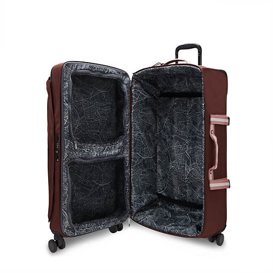 Claret Kipling Spontaneous Large Rolling Suitcases | 915304REG