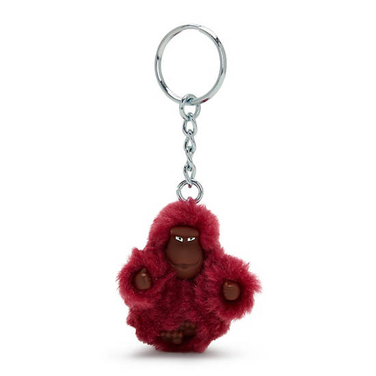 Claret Kipling Sven Extra Small Fashion Monkey Keychain Accessories | 692308CUD