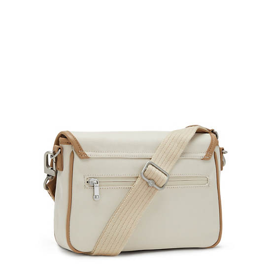 Cream Kipling Inaki Crossbody Handbag | 958204ZJR