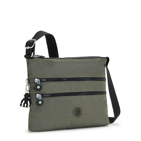 Green Kipling Alvar Crossbody Bags | 916784ZKG