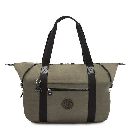 Green Kipling Art Medium Tote Bags | 268701SDE