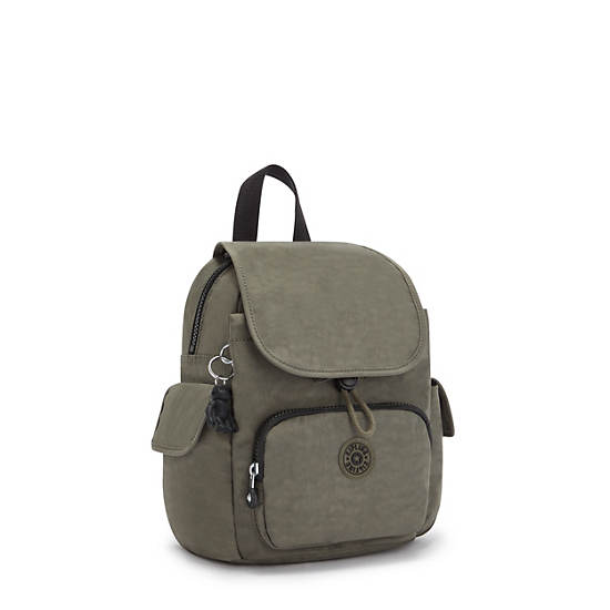 Green Kipling City Pack Mini Backpacks | 897563DNC