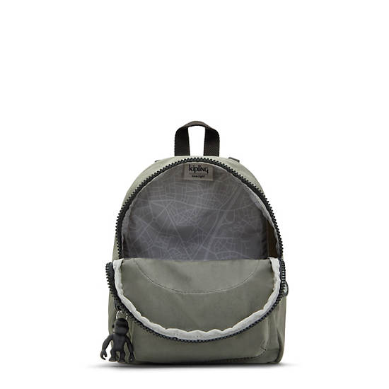 Green Kipling Curtis Compact Convertible Backpacks | 457239TZE