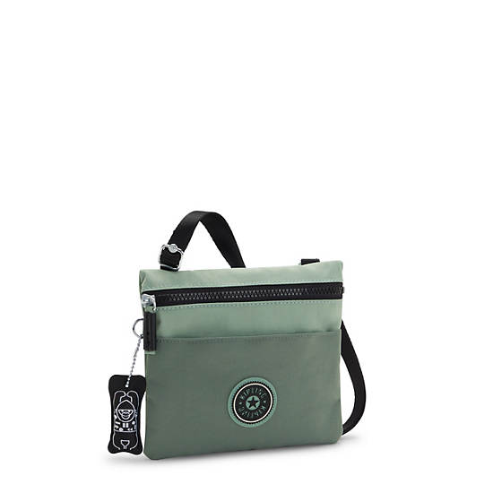 Green Kipling Gib Crossbody Handbag | 376809GQW