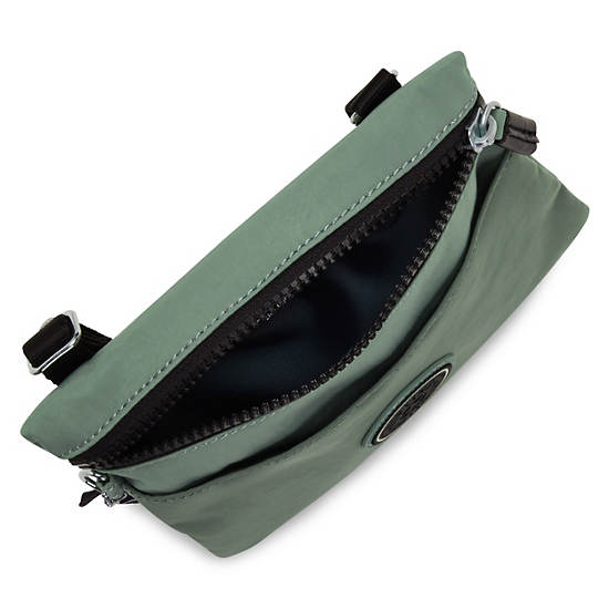 Green Kipling Gib Crossbody Handbag | 376809GQW