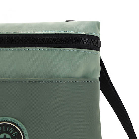 Green Kipling Gib Crossbody Handbag | 376809GQW