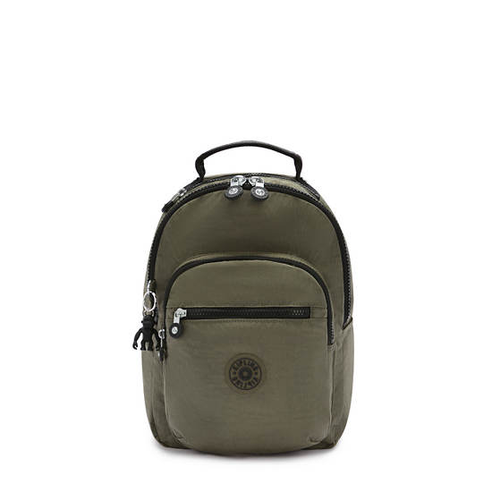 Green Kipling Seoul Small Classic Tablet Backpacks | 372019BTH