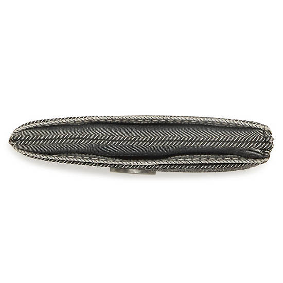 Grey Black Kipling Jonas Card Accessories | 965408LKW