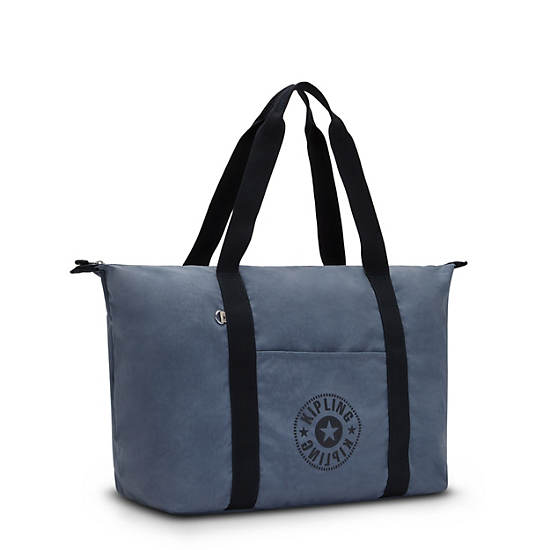 Grey Kipling Art Medium Lite Tote Bags | 610824HNY