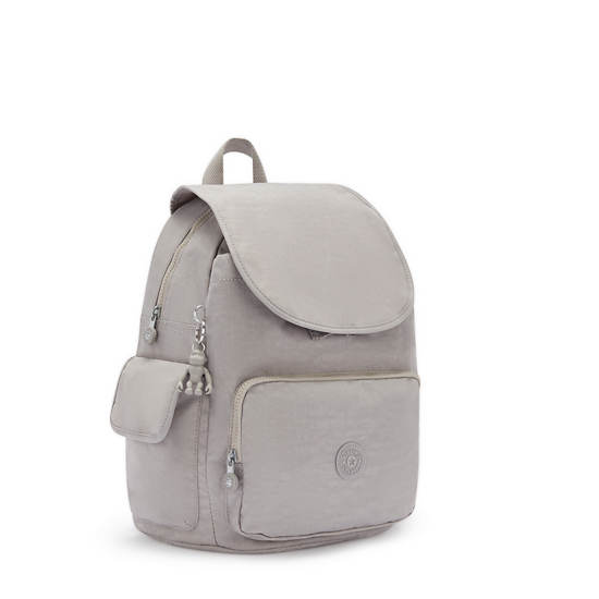 Grey Kipling City Pack Backpacks | 134802CYZ