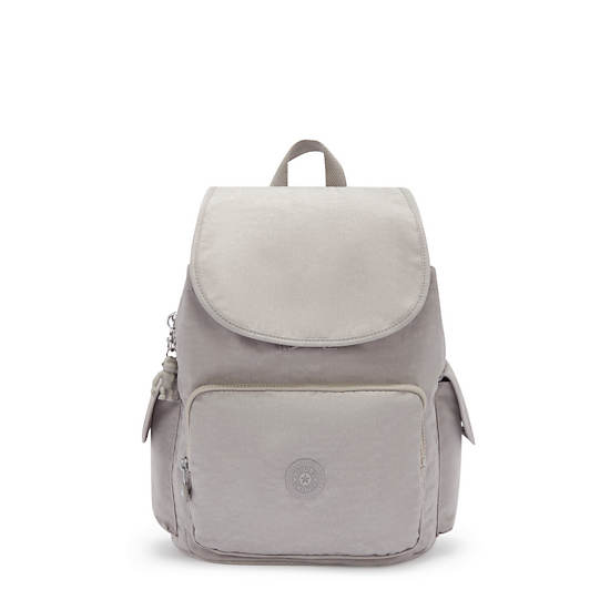 Grey Kipling City Pack Backpacks | 134802CYZ