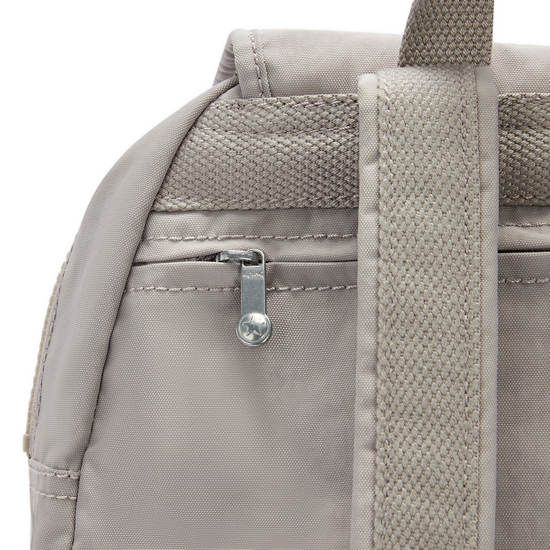 Grey Kipling City Pack Backpacks | 901862SRK