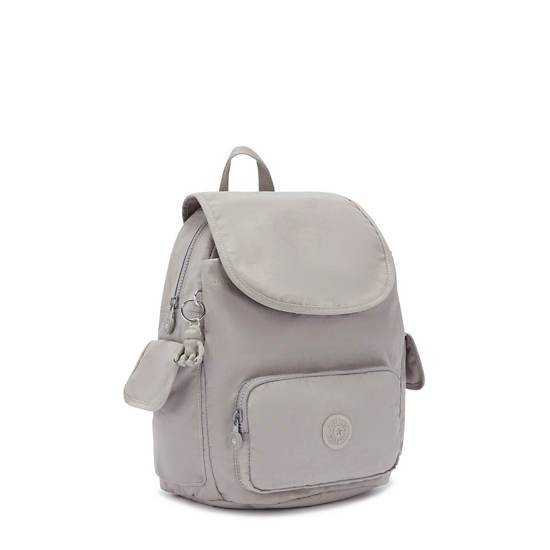 Grey Kipling City Pack Small Backpacks | 619827DFW