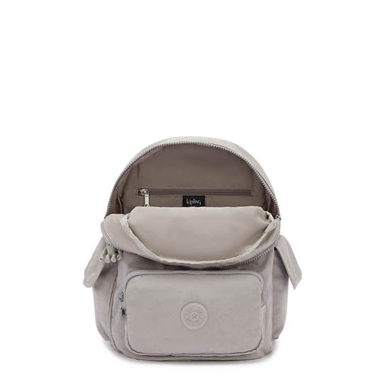 Grey Kipling City Pack Small Backpacks | 619827DFW