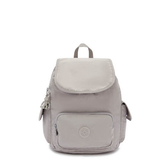 Grey Kipling City Pack Small Backpacks | 619827DFW