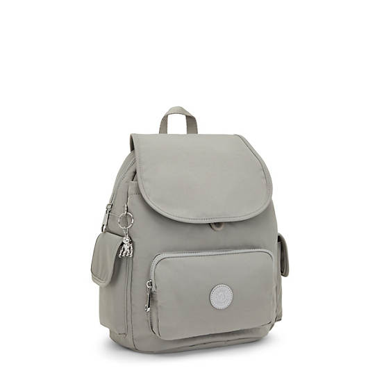 Grey Kipling City Pack Small Classic Backpacks | 912785WDI