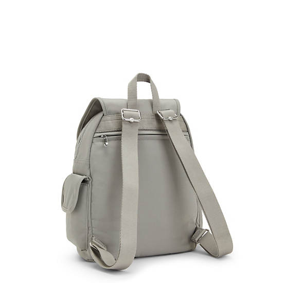 Grey Kipling City Pack Small Classic Backpacks | 912785WDI