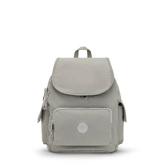 Grey Kipling City Pack Small Classic Backpacks | 912785WDI