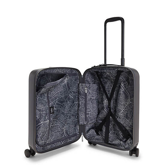 Grey Kipling Curiosity Small 4 Wheeled Rolling Suitcases | 574236RQK