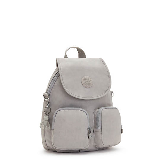 Grey Kipling Firefly Up Convertible Backpacks | 358649TDZ