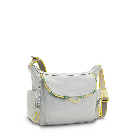 Grey Kipling Gabbie Small Crossbody Bags | 718023JFW