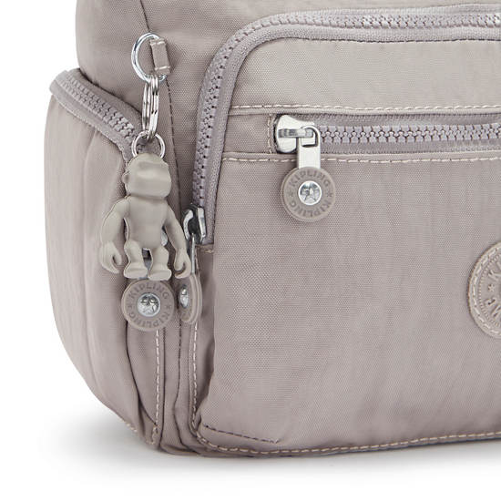 Grey Kipling Gabbie Small Crossbody Bags | 795140YFR