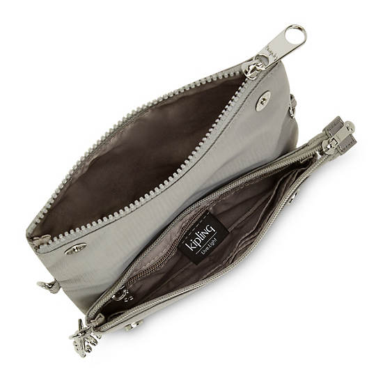 Grey Kipling Lynne 3-in-1 Convertible Crossbody Bags | 978243AIT