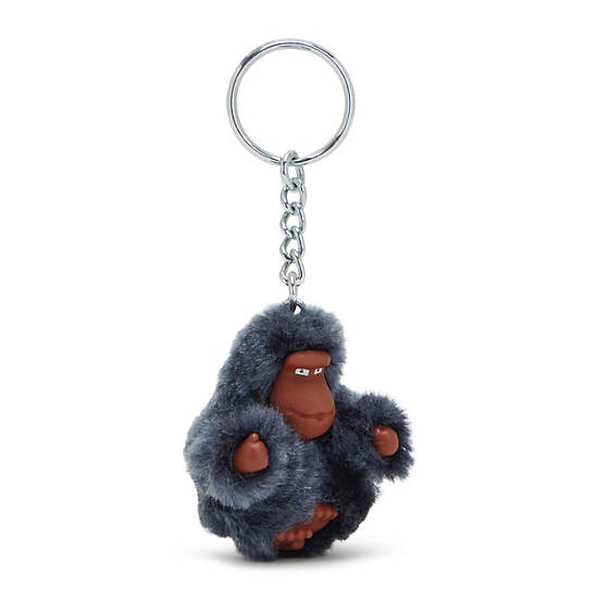 Grey Kipling Sven Extra Small Monkey Keychain Accessories | 642758LWO