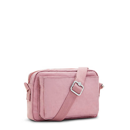 Lavender Pink Kipling Abanu Crossbody Bags | 503861ZLY