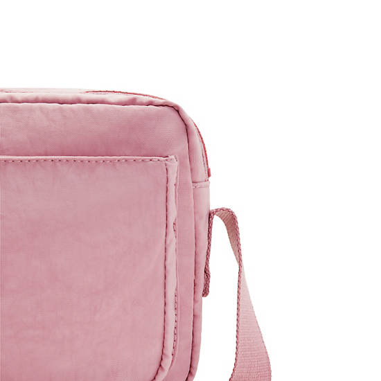 Lavender Pink Kipling Abanu Medium Crossbody Bags | 963487OYV