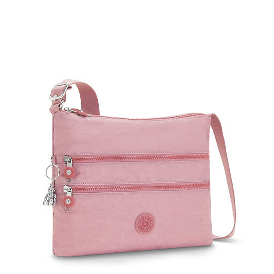 Lavender Pink Kipling Alvar Crossbody Bags | 039756AVH