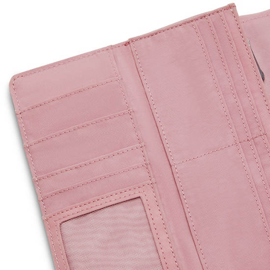 Lavender Pink Kipling Money Land Snap Wallets | 276804SFD