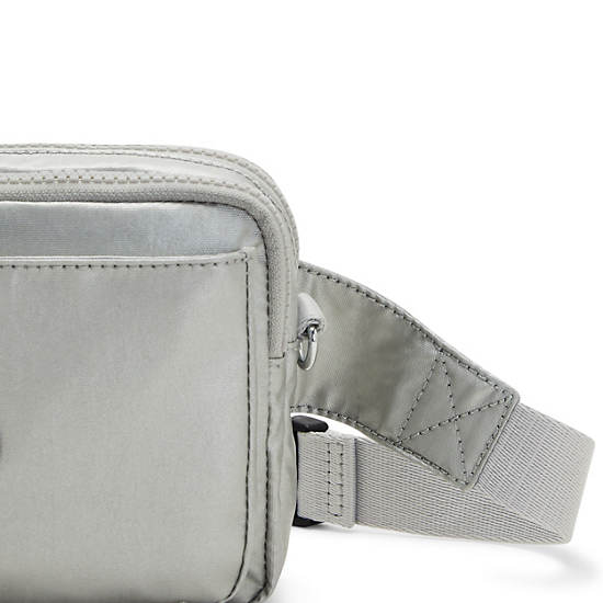 Light Metal Kipling Abanu Multi Metallic Convertible Crossbody Accessories | 285936CRJ