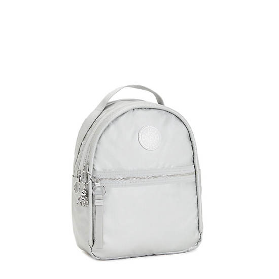 Light Metal Kipling Kae Classic Metallic Backpacks | 098364SAU