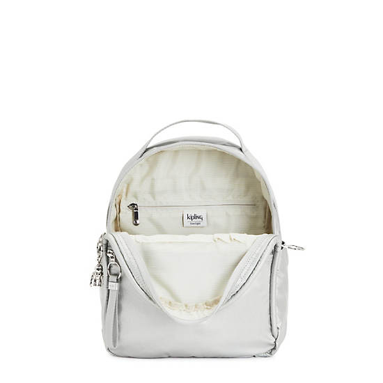 Light Metal Kipling Kae Classic Metallic Backpacks | 098364SAU