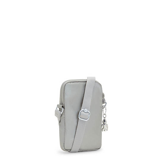 Light Metal Kipling Tally Metallic Crossbody Phone Bag | 145639UKJ