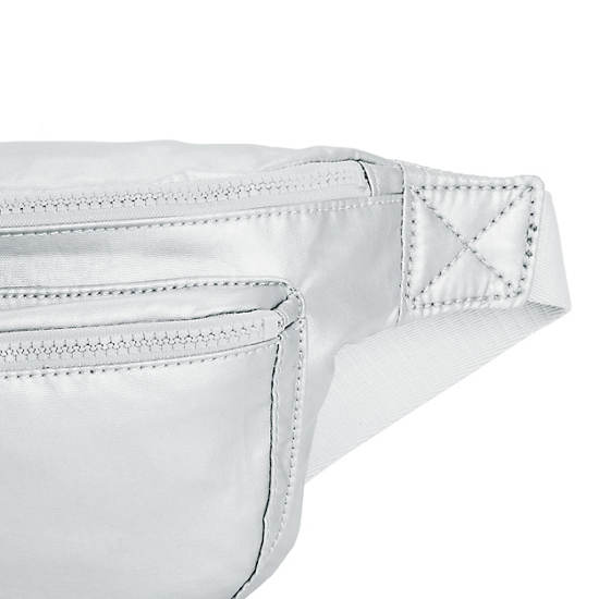 Light Metal Kipling Yasemina Extra Large Metallic Waist Bags | 807135WPQ