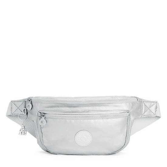 Light Metal Kipling Yasemina Extra Large Metallic Waist Bags | 807135WPQ