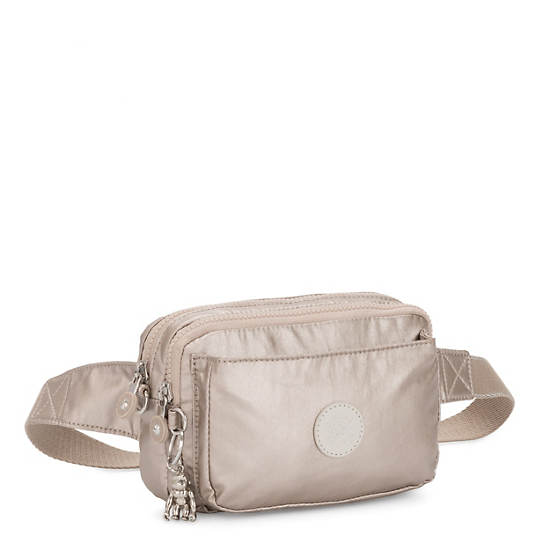 Metal Kipling Abanu Multi Metallic Convertible Crossbody Bags | 126854LPI