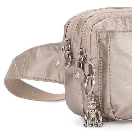 Metal Kipling Abanu Multi Metallic Convertible Crossbody Bags | 126854LPI