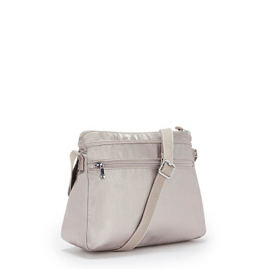 Metal Kipling Aisling Metallic Crossbody Bags | 941532BYR