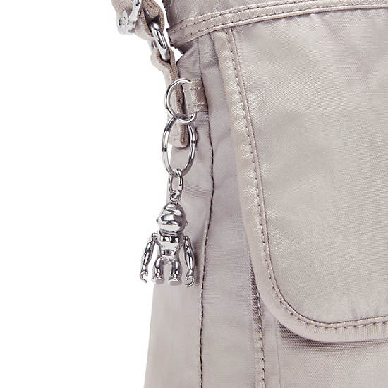 Metal Kipling Aisling Metallic Crossbody Bags | 941532BYR